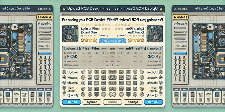 4 - Encomenda da Placa de Circuito Impresso