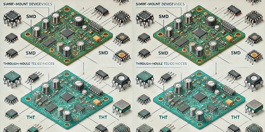 5 - Componentes SMD vs THT