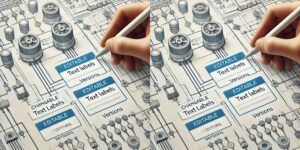 7 - Como mudar etiquetas no esquema elétrico