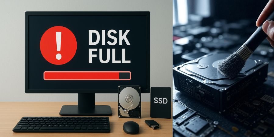 O disco do teu PC está cheio